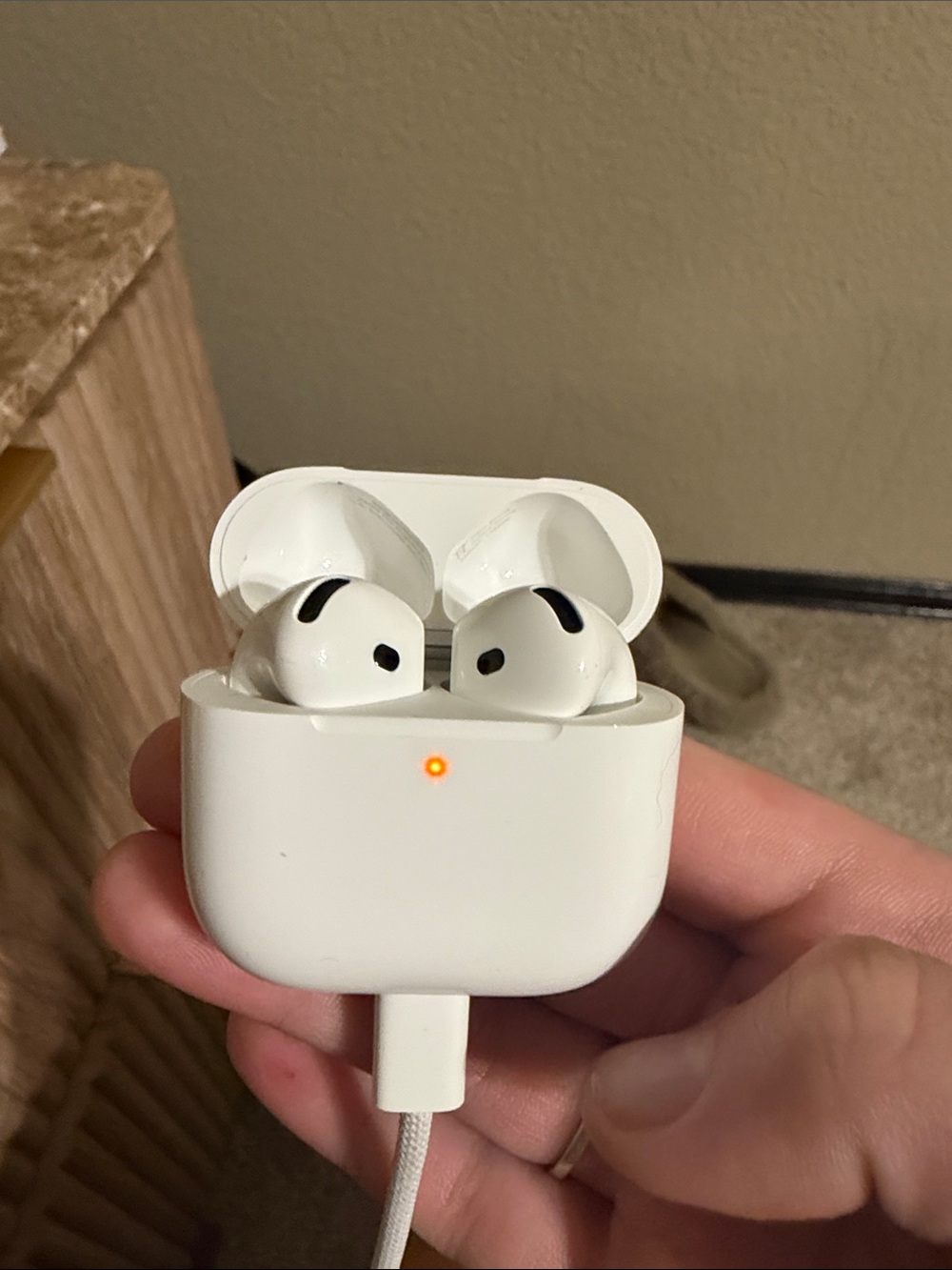 Apple Airpods 4 Wireless Earbuds with Active Noise Cancellation